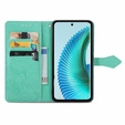 Откидной чехол для Honor Magic 6 Lite 5G, Mandala, зелёный