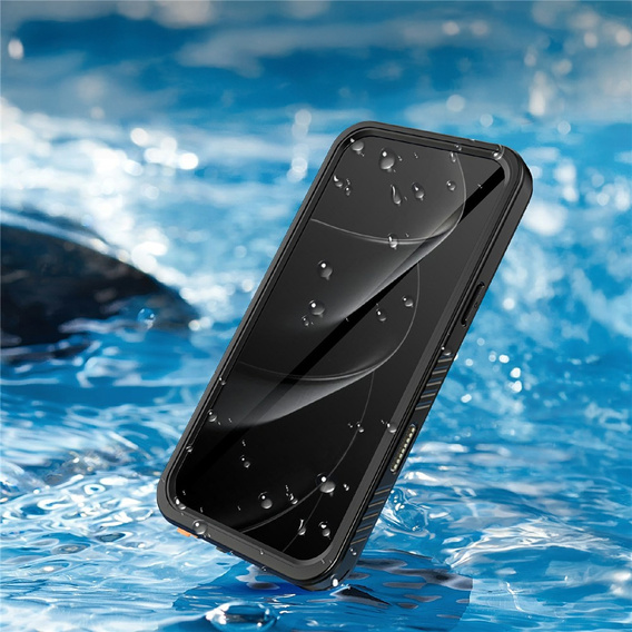 Чохол для iPhone Air, водонепроникний IP68 Redpepper, чорний
