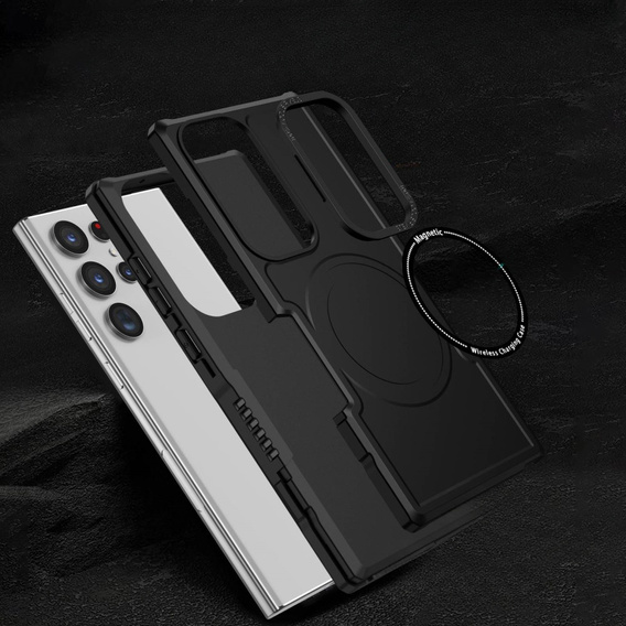 Чoхол до Samsung Galaxy S23 Ultra, Protective MagSafe, чорний