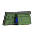 Чохол для Samsung Galaxy S24 Ultra, ERBORD SlideGuard with Card Holder, зелений