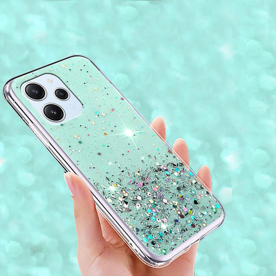 Чoхол до Xiaomi Redmi 12, Glittery, зелений