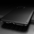 Чoхол до Samsung Galaxy M53 5G, Carbon Gel, чорний