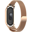 Браслет Milanese для Xiaomi Mi Band 7/7 NFC - Rose Gold