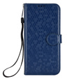 Чехол с откидной крышкой для Oppo Reno 14, Wallet Rhombus, синий