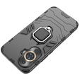 Чехол до Huawei Nova 11 Pro, Kickstand Ring, чёрный