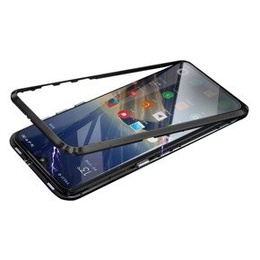 Магнитный стеклянный чехол для Xiaomi Mi9 SE - Black