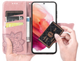 Чохол-книжка для Realme 12 Pro 5G / 12 Pro+ 5G, Butterfly, рожевий rose gold