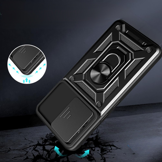 Чохол NOX Camera Slide Oppo Reno 11F 5G, CamShield Slide, чорний