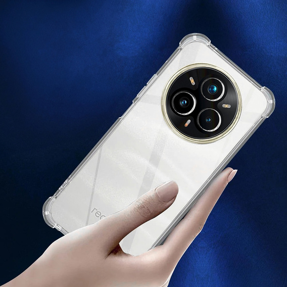 Чехол до Realme 14 Pro 5G, Dropproof, прозрачный