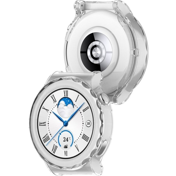 Чохол з TPU для Huawei Watch GT 3 Pro 46 мм, Transparent White
