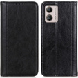 Чохол-фліп для Motorola Moto G53 / G23 / G13, Split Leather, чорний