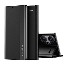 Чохол-книжка для Xiaomi Redmi Note 13 Pro+, Side Magnetic, чорний