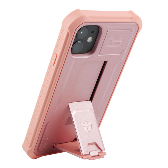 Броньований чохол для iPhone 11, Dexnor Full Body, рожевий rose gold