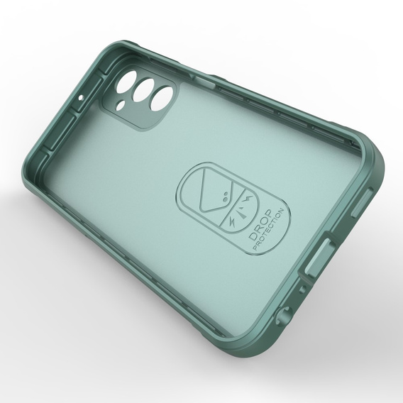 Чехол до Samsung Galaxy M35, Gaming Shockproof, зелёный