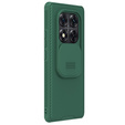 Бронированный чехол Nillkin для Xiaomi Redmi Note 14 Pro 5G / Xiaomi Poco X7 5G, CamShield Pro, зелёный