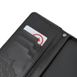 Чохол-книжка для Oppo A38 4G / Oppo A18 4G, Mandala, чорний