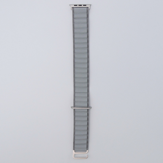 Нейлоновый ремешок для Apple Watch 1/2/3/4/5/6/7/8/SE/ULTRA 42/44/45/49 мм, серый