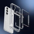 Чохол для Samsung Galaxy S24, Card Holder, прозорий