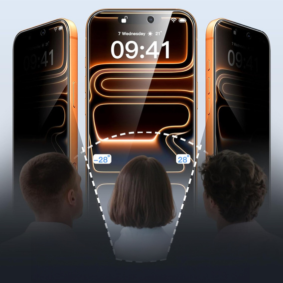 Защитное закаленное стекло для iPhone 17 Pro Max