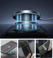 Броньований чохол для iPhone 15, Dexnor CamProtect MagSafe, зелений (Дві рамки)