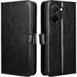 Откидной чехол для Xiaomi Redmi A5, Crazy Horse Wallet, чёрный