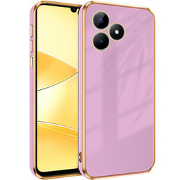 Чохол для Realme C51, Glamour CamShield, фіолетовий