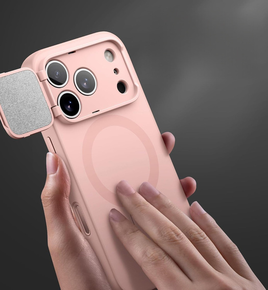 Чехол Suritch Shockproof с подставкой и защитой камеры, для MagSafe для iPhone 17 Pro Max