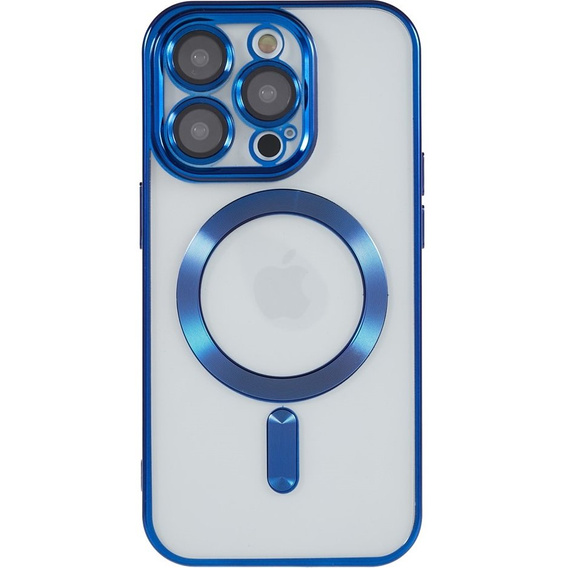 Чехол до iPhone 13 Pro, MagSafe Hybrid, синий
