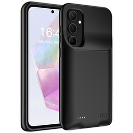 Чохол з акумулятором 10000mAh для Samsung Galaxy A55 5G, чорний