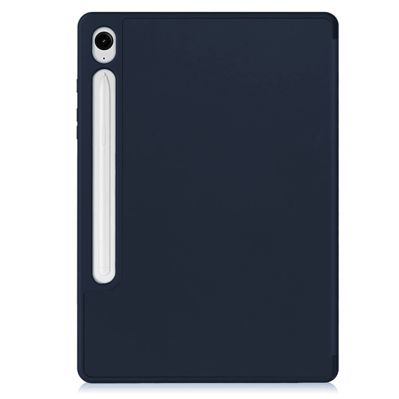 Чохол для Samsung Galaxy Tab S10 FE+ Plus, Smartcase з місцем для стилуса, темно-синій