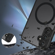 Чохол для Samsung Galaxy S25 FE, для MagSafe, ERBORD Matt Case, чорний
