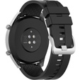 Силіконовий  ремінець для годинника Huawei Watch GT / Watch GT2, Black