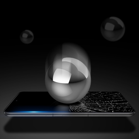 Загартоване скло для OnePlus 12R, Dux Ducis на весь екран, чорна рамка