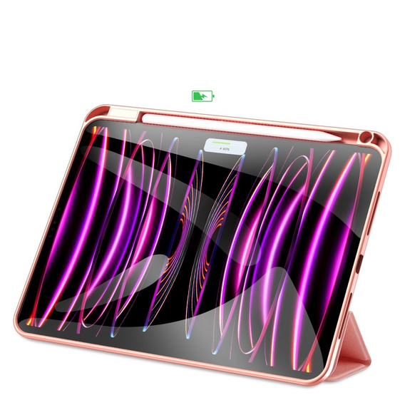 Чехол для iPad Pro 11" 2024, Dux Ducis Domo, розовый