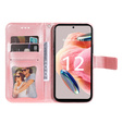 Чохол-книжка для Xiaomi Redmi Note 12 4G, Mandala Flower, рожевий