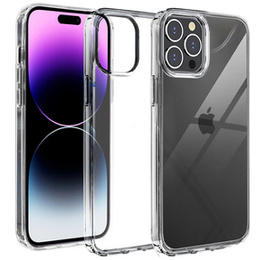 Чехол до iPhone 14 Pro, Fusion Hybrid, прозрачный