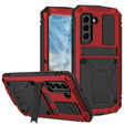 Чехол для Samsung Galaxy S21 FE, R-JUST, бронированный, красный