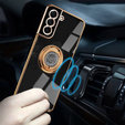 Чехол до Samsung Galaxy S21 FE, Electro Ring, чёрный