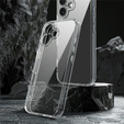 Чехол для iPhone 17, с крышкой камеры, прозрачный