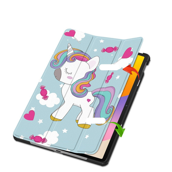 Чехол для Huawei MatePad SE 11 2024, Smartcase, unicorn