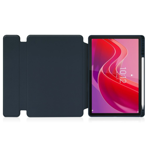 Чехол клавиатура для Lenovo Tab M11, Rotary 360° Leather, темно-синий