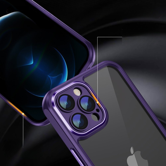 Чехол для iPhone 12 Pro Max, ERBORD Impact Guard, тёмно-фиолетовый