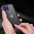 Чохол для iPhone 12 Pro Max, ERBORD Impact Guard, темно-фіолетовий