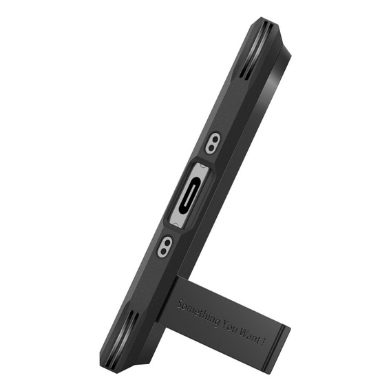 Чохол Spigen для iPhone Air, Tough Armor T Mag MagSafe, чорний