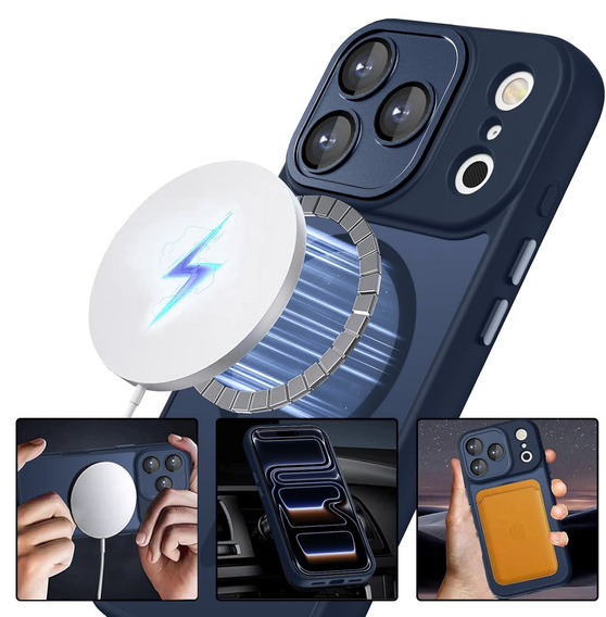 Гібридний чохол ERBORD Matt Case для MagSafe для iPhone 17 Pro Max