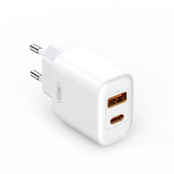 Мережевий зарядний пристрій USB-C 20 Вт з кабелем USB-C – USB-C для смартфонів, планшетів та інших пристроїв з портом USB-C