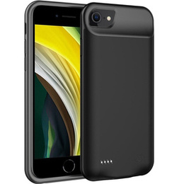 Чехол с батареей 6000mAh до iPhone 6/6S/7/8/SE 2020/SE 2022, black