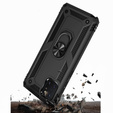 Броньований Чoхол до Samsung Galaxy Note 10 Lite, Nox Case Ring, чорний