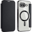 Чохол-книжка для Google Pixel 9A, RFID Wallet MagSafe CamShield, чорний