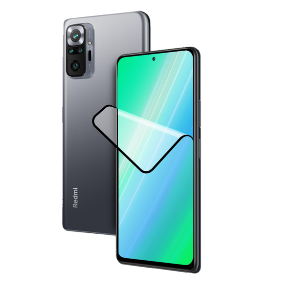 2x Гибридное керамическое стекло ERBORD для Xiaomi Redmi Note 10 5G / Poco M3 Pro 5G